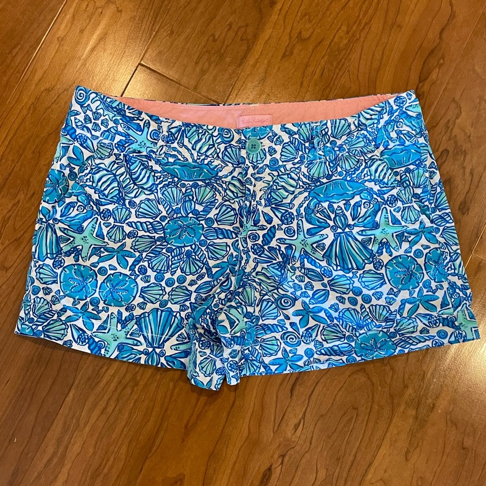 Lilly Pulitzer Callahan Shorts Size 12